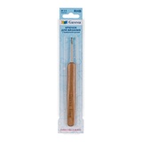 Gamma Крючок для вязания алюминий с бамбуковой ручкой d3,5 мм, 13,5 см RHB